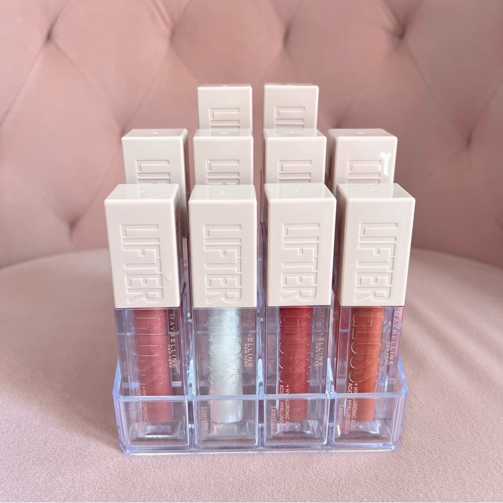 Maybelline Lifter Gloss Set - Pink, Peach, Coral, Shimmer